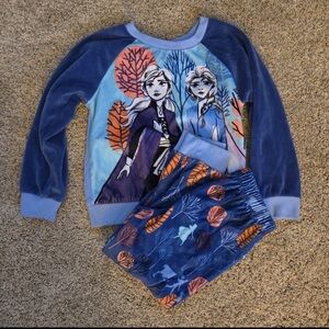 Blue Frozen Pajama Set
